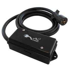Ac Works 810159150507 Heavy-duty 7-way Junction Box With 8 Ft. Cord
