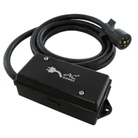 Ac Works 810159150507 Heavy-duty 7-way Junction Box With 8 Ft. Cord
