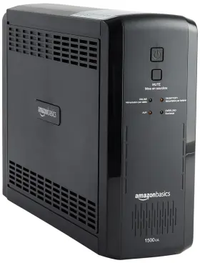 1pa-1198004-00g Amazon Basics Ups Battery Backup And Surge Protector 1500va/900w 10 Outlets Line