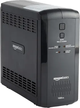 1pa-1198003-00g Amazonbasics Line Interactive Ups 1000va 550w Surge Protector With Battery Backup