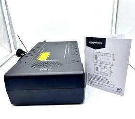 Amazonbasics 1pa119800200g Amazon Basics Ups Standby 800 Va 450 Watt - 12 Outlets Perfect Working Cond