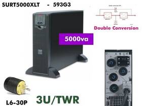 Apc 731304204251 Rebuilt Online Surt5000xlt Ups 5000va 208/240v #newbatts #warnty