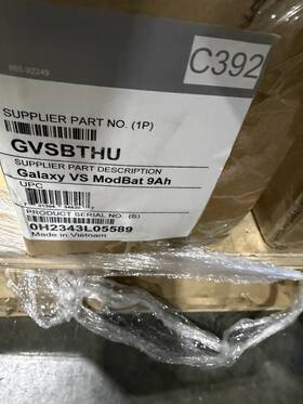 Apc 731304348207 New Galaxy Vs 9ah Smart High Capacity Battery Module Gvsbthu Free Shipping