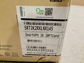 Apc 731304406266 Smartups Srt 2200va Rm Srt2k2rxlnx145 2u 120v 6x 5-20r 1x L5-20r New Sealed