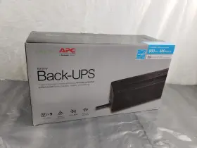 Bn900m1 Apc 731304413004 New Back-ups 900va Battery Backup System Surge Protector 9 Outlets