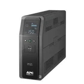 Br1500ms2r Apc 731304641247 1500va Sine Wave Ups Battery Backup With 2 Usb Charger Ports Ba