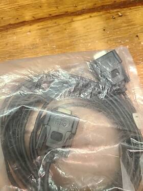 Apc 940-1524c 15ft 9-pin 940-1524d Ups Smart Uplink Communication Serial Cable Black
