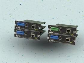 Apc Ap9619 Lot Of 4 Smart Slot Network Management Adapter Card Em