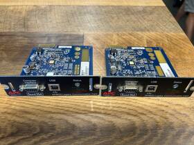 Apc Ap9620 Lot Of 2 By Schneider Electric Legacy Communications Smartslot Card