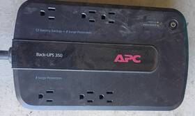 Apc Be350g-cn Back-ups Es 350 6 Outlets Ups 120v 200w Computer Electrical Backup
