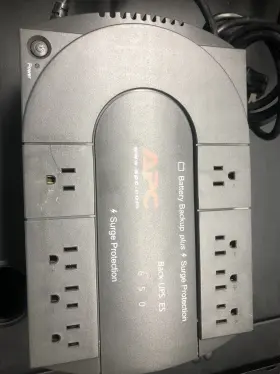 Be650bb Apc 650va 390w Back-ups With 8-outlet No Battery