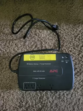 Be650mc Apc Back-ups Es 650 Electronic Computer Battery Backup And Surge Protector