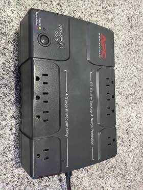 Apc Be650r Back Up Ups Es 650 Needs New Battery