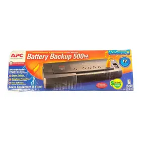 Bf500u Apc New Back-ups Office Battery Backup 500va 6 Receptacles
