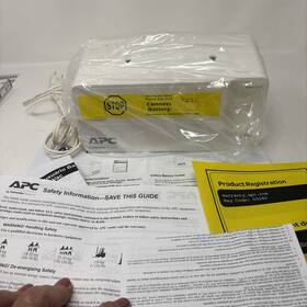 Apc Bge70/70ca New Back-ups Connect Bge70 125va 75w 3-outlet Network Power Supply Sealed