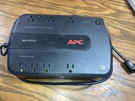 Apc Bn575g Back-ups 575 8 Outlets Power Supply Tested Works No Battery