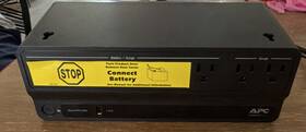 Apc Bn600u1r Back-ups 600va/330w Ups 7 Outlets 150j Surge Usb 120v
