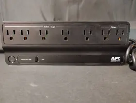 Bn650mi Apc Back-ups 650 7-outlet/1-usb Battery Back-up And Surge Protector