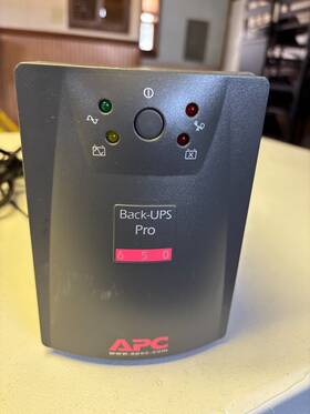 Apc Bp650sc Back-ups Pro 650 Battery Backup Surge Protector Ups Tested Working