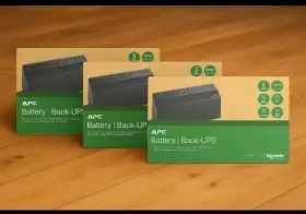 Bw650u1 Apc Battery Back Ups Power Supply Pc Laptop 650va 360w X7 Outlets
