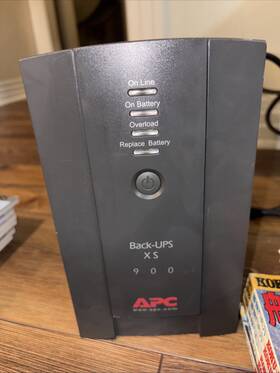 Apc Dl1000vt Back-ups Uninterruptible Power Supply Dl900vnt 600w 900va Tested