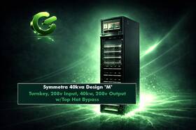 Apc Isx40k40fr1nxfm Refurb Symmetra Px 208v Ups 40kva Top Bypass #newbatt Turnky