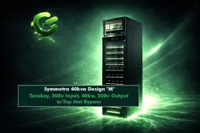 Isx40k40fr1nxfm Apc Refurb Symmetra Px 208v Ups 40kva Top Bypass #newbatt Turnky