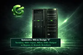 Isx40k40fr2f1xfpdm Apc Isx40k40fr2g1xfpdm Refurb Symmetra Px 480v Ups 40000va With Pdu Turnkey #warr