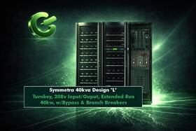Apc Isx40k40fr3f1xfpdm1b Symmetra Px 208v Ups 40000va Xr Run With Bypass Pdu #wrty