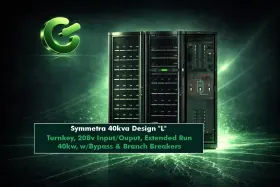 Isx40k40fr3f1xfpdm1b Apc Symmetra Px 208v Ups 40000va Xr Run With Bypass Pdu #wrty