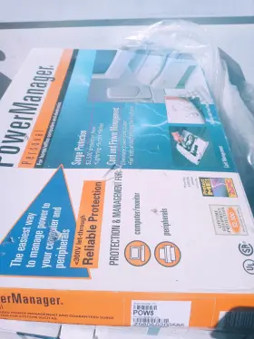 P0w5 Apc Pow5 Power Manager Surge Protector /cord Management
