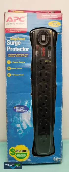 S4z0806p72332 Apc 7 Power Outlets New