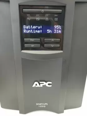 Smt-1000 Apc Smt1000i Smart-ups 1000va Lcd 120v Battery Backup