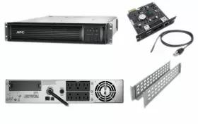 Smt1500rm2unc Apc Smart-ups Battery Power Backup 1500va 1000w 120v Ap9631 Nmc