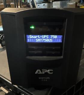 Apc Smt750us Smart-ups 750va Tower Battery Backup Lcd 120v
