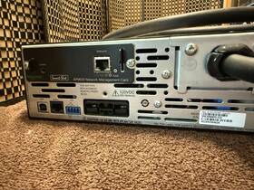 Apc Smx3000rm2u Rackmount Ups 2700w 120v Network Management Card Incld No Batt