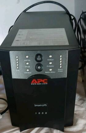 Apc Sua1000i Smart-ups 1000 Tower Ups 1000va 670w 220-240v 8 Outlets