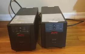 Sua750 Apc Set Of Two Smart-ups 750 500w 120v Battery Back Up Ups -no Batteries