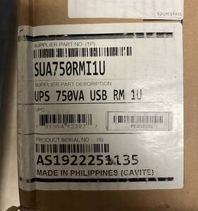 Apc Sua750rmi1u Ups Smart 750va
