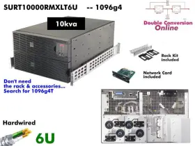 Surt10000rmxlt6u Apc Rebuilt Online Ups 10000va 10kva 208/240v #newbatts Wrnty