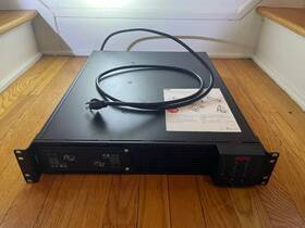 Apc Surta1500rmxl2u Rack Mount Ups Unsure Of Functionality Read Description