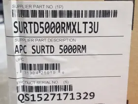 Surtd5000rmxlt3u Apc Smart Ups System Rt 5 Kva
