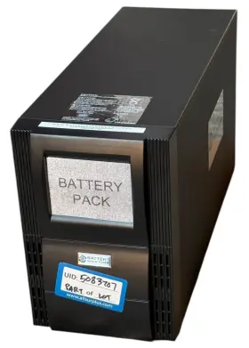 Vgs-1000b Battery Backup Power External Pack 36vdc 25a Ups Extension Uni
