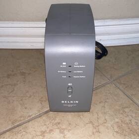 Belkin Bdc10928055d1 Battery Backup Unit Rev B 400va 200w Ups 3-outlets 120v Gray