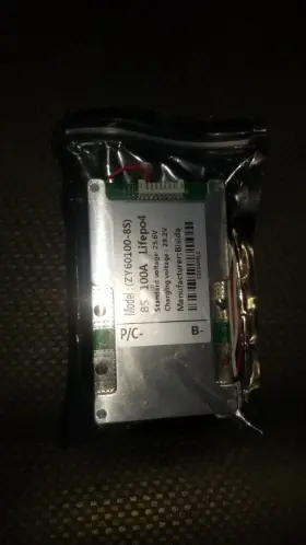 Bisida 749755334472 8s Bms 25.6v 100a Lifepo4 Battery Management System Pcb Protection Board With