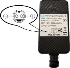 Blossom Inflatables 705353715716 Replacement Yard Inflatable Adapter Power Supply Adaptor 12vdc 1.5amp 1.5a