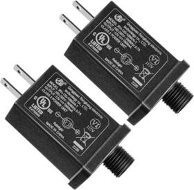 Branded 313030998927 2 Pcs Replacement Yard Inflatable Adapter Power Supply Adaptor 12vdc 1.0a Class