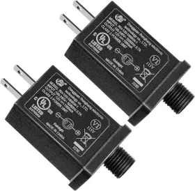 Branded 313030998927 2 Pcs Replacement Yard Inflatable Adapter Power Supply Adaptor 12vdc 1.0a Class