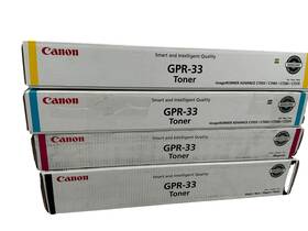 Canon Gpr-33 Genuine Kcmy Set Of Toners For The C7055/7065