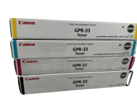 Gpr-33 Canon Genuine Kcmy Set Of Toners For The C7055/7065